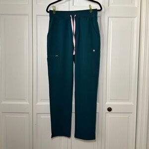 FIGS Women’s Caribbean Blue HW Yola Scrub Pants